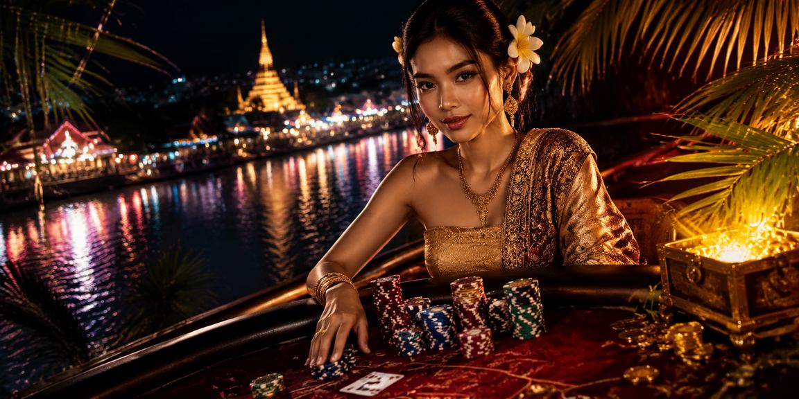 မော်လမြိုင် ညဈေးတွင် စလော့ဂိမ်းကစားသူများ